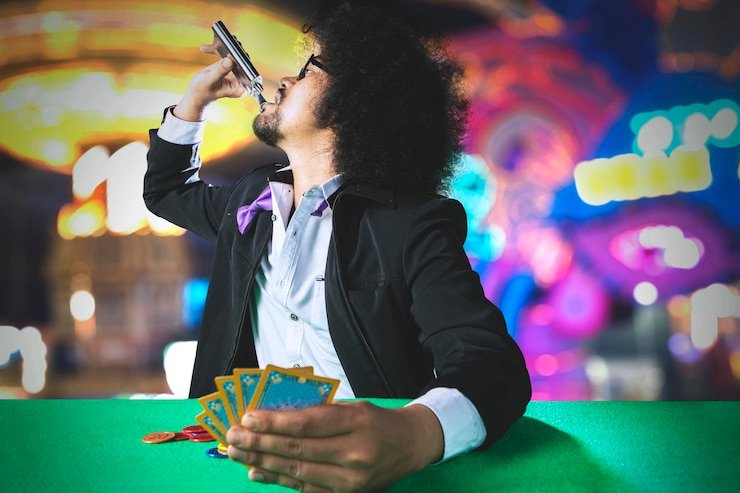 মোবাইলে লাকি হুইল নির্দেশনা পড়ার দৃশ্য